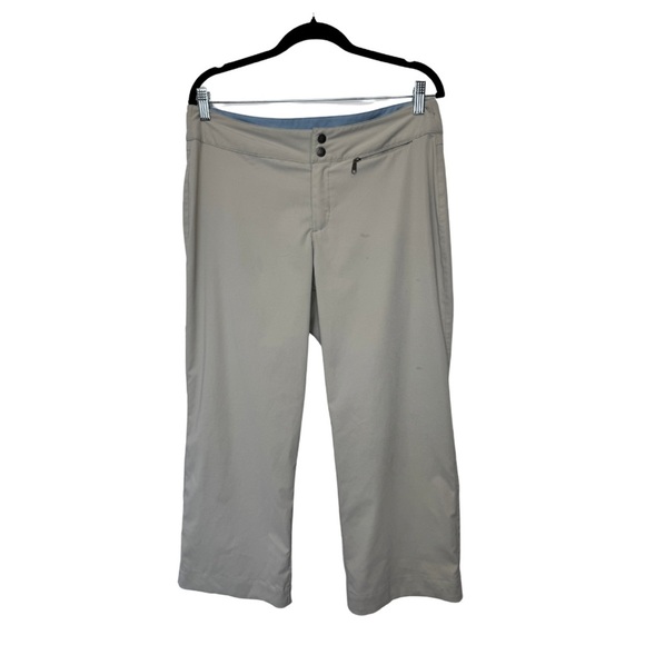 Columbia Hiking Cropped Pants Beige - Picture 1 of 11
